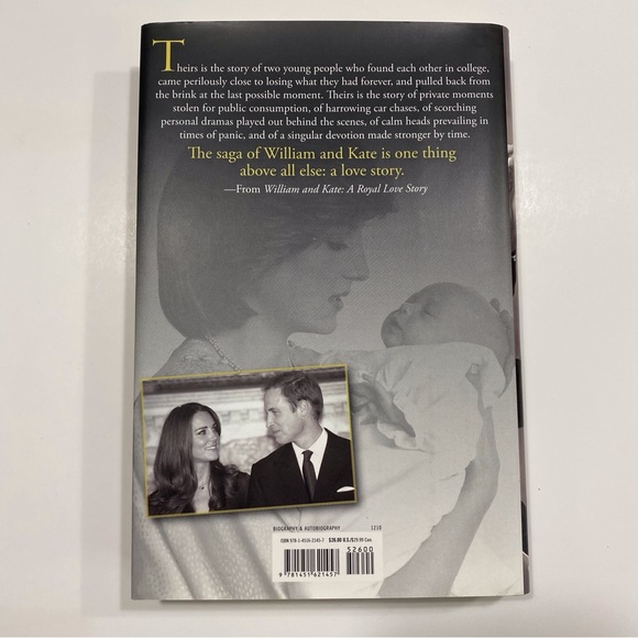 William and Kate: A Royal Love Story by Christopher Andersen Hardcover - Picture 3 of 14
